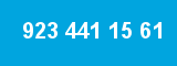 923 441 15 61 923 441 15 61